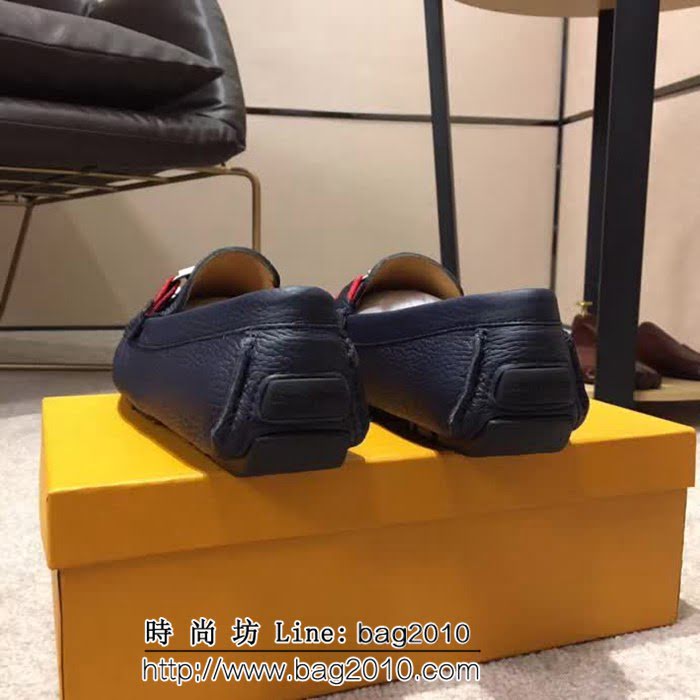 路易威登LV 專櫃同款 2018新款 時尚豆豆男鞋 8FX1233